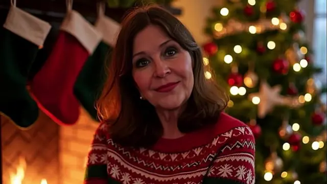 Granny Carmen Claus&colon; I Love Sucking Lead Elf Cock