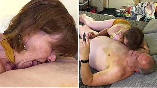 Granny Carmen's Slave Princess Leia Gives Jabba's Customer A Royal Cock Sucking&excl;