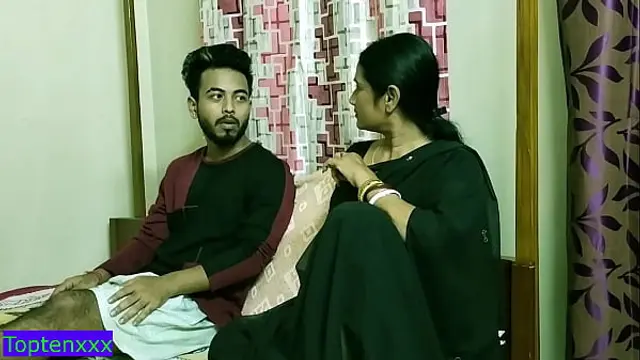 Indian teen boy amazing sex with hot stepmother&excl; Indian pure taboo sex with clear audio