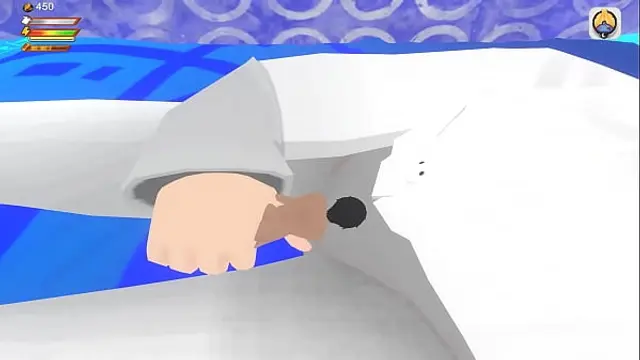 3D Game Femdom University - Giantess uses player as dildo