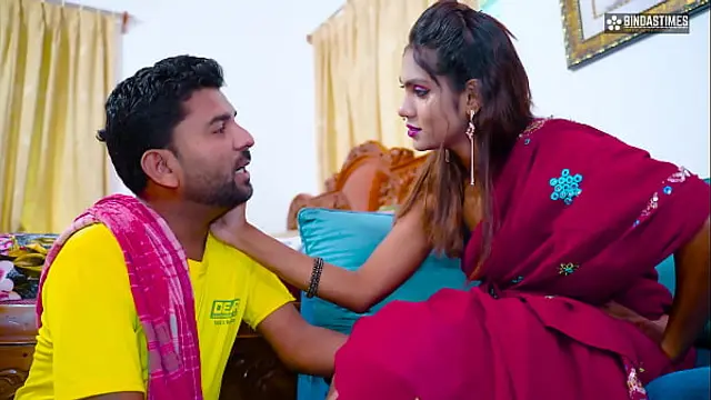 Desi Horny Female Fucking House Owner seduces Desi Local Servant when her Husband not at Home &lpar; Full Movie &rpar;