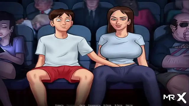 SummertimeSaga - Pussy Caressing at the Cinema in a Public Place E3 &num;22