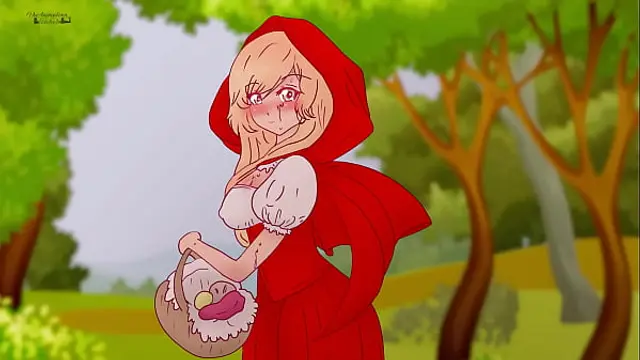 Little Red Riding Hood scolded a pervert who fucked a tree and let him know a woman's body &excl;Hentai Cartoon Parody &excl; 2025