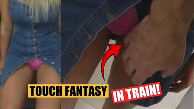 Stranger Touching my Panties Under my Mini Dress in Metro Subway &vert; A fantasy of mine has Come True