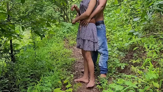 Desi sister-in-law had a desire to go out and fuck her&comma; then she should go out and fuck