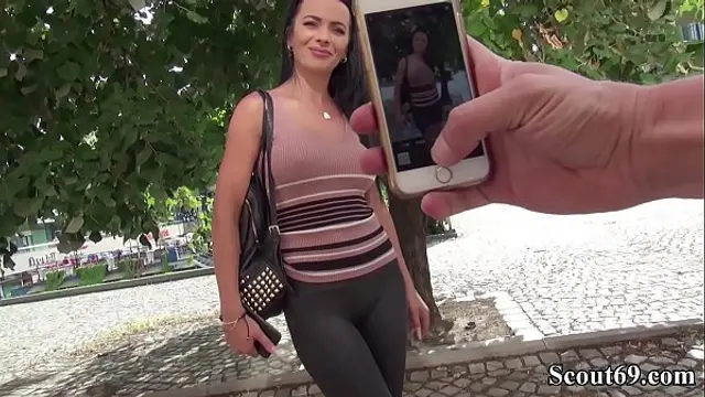 GERMAN SCOUT - MOST SEXY MODEL SHALINA DEVINE SEDCUE TO FUCK