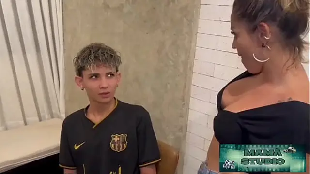 Mama Studio in&colon; I slept with my naughty stepmother so she wouldn't tell my stepfather that he caught me watching porn during dinner&period; &num;