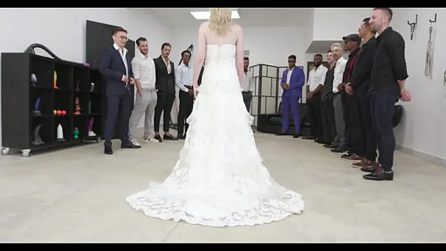 Wedding celebration with guests &lpar;WET&rpar;&comma; 14on1&comma; DAP&comma; Gapes&comma; ButtRose&comma; Pee Drink&comma; Pee Shower&comma; Cum in Mouth&comma; Swallow