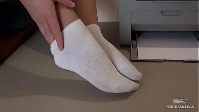 My beautiful feet in socks compilation