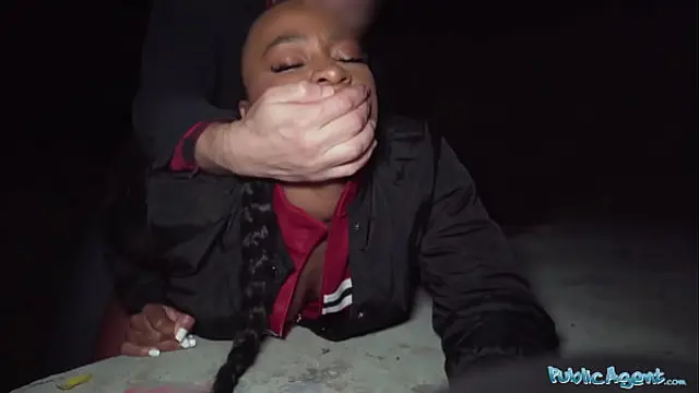 Public Agent - French Ebony Babe Loved Getting Fucked During Hard Sex