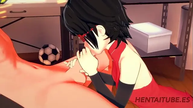 Naruto Hentai 3D - Sarada Handjob &amp; Blowjob to Naruto and cum in her mouth - Hentai Hard Sex