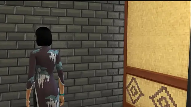 stepSon blackmails his stepmom for an erotic massage after he caught her being a masseuse  &vert; Asian stepMother And stepSon