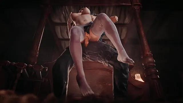 Leon Hard Penetrates Ashley Graham's Vagina &vert; Resident Evil