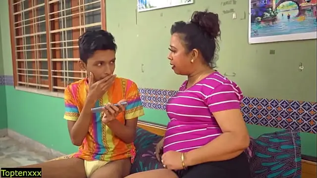 Indian Teen Boy fucks his Stepsister&excl; Viral Taboo Sex