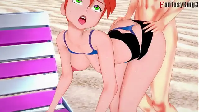Grown Gwen Tennyson Bikini beach sex 1 Ben10 &vert; Watch the full and FPOV on Sheer &amp; PTRN&colon; Fantasyking3