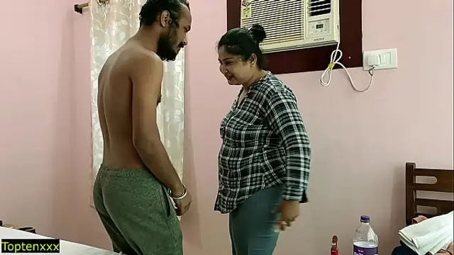 Indian Bengali Hot Hotel sex with Dirty Talking&excl; Accidental Creampie