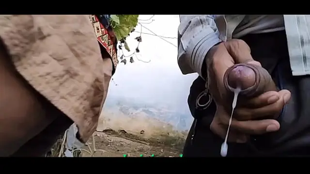 punjabi sexy bhabhi in talking first time fucking outside flower outside door by pond