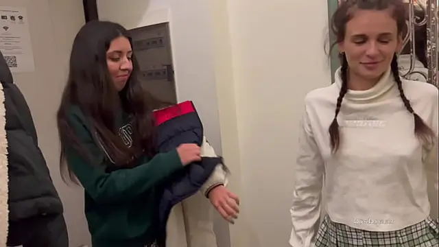 Picked up two beauties with a friend and fucked them hard &period; Version 1