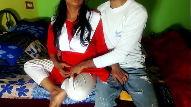 School girl Hardcore Doggy fucking with boyfriend in home best hindi voice