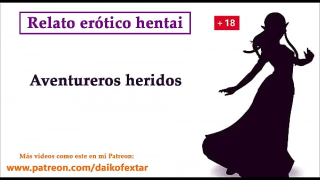Zelda takes care of Link&comma; hentai story in Spanish&period; She ends up helping him &period;&period;&period;