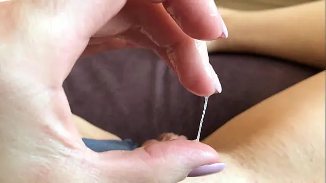 Slime Overflows Wet Panties&excl; I want to cum on your face&excl; Loud Moans