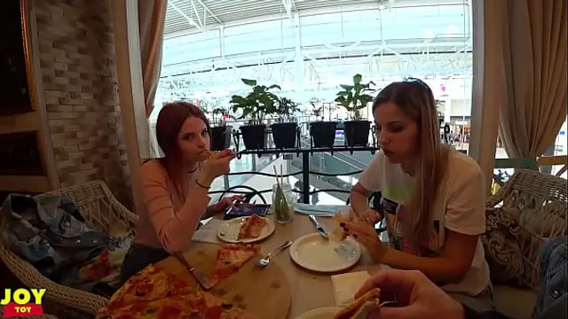 Remote Vibrators Inside Two Hot Girls - SFW Public Fun &vert; Part 2