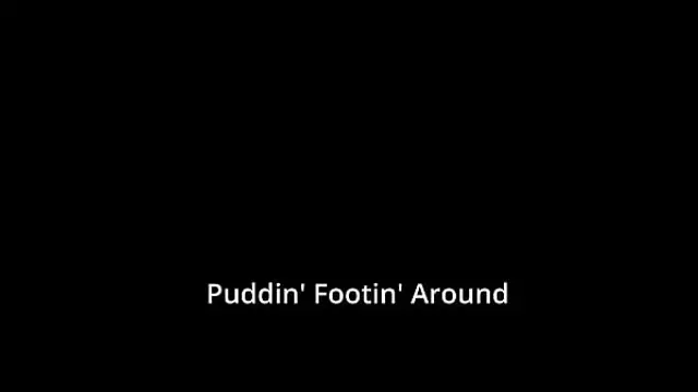 Raven Rogue Feet Are Puddin' Footin' Around In A GIANT Tube Of Chocolate Pudding On Beat2Feet - Reup