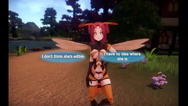 Monster Girl Island &lbrack;Monthly Hentai game&rsqb; Ep&period;14 hornet monster girl t by a lesbian purple slime girl