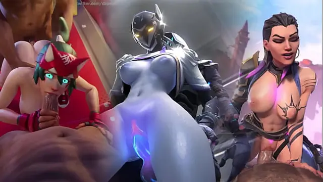 Apex Legends SFM Split Screen Compilation With Sound &lpar;UHD 4K&rpar;