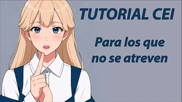 CEI Tutorial to take your semen little by little&period; In Spanish&period;