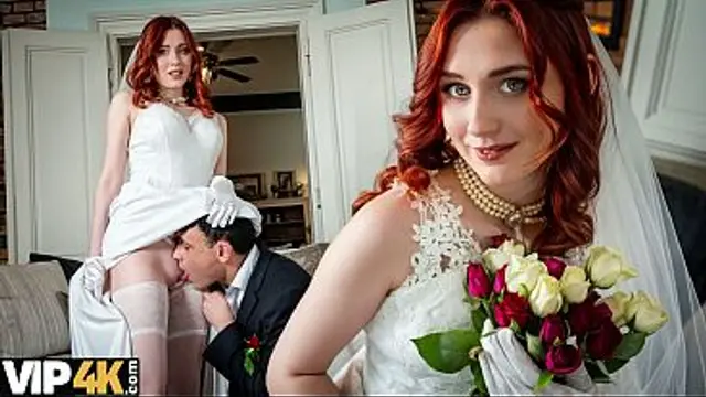 BRIDE4K&period; An Amateur Couple filmed a Homemade Porn video instead of having a Wedding ceremony