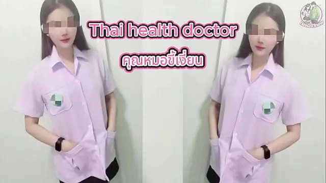 Play with a horny Thai doctor&period; Clear Thai sound 4K&period;