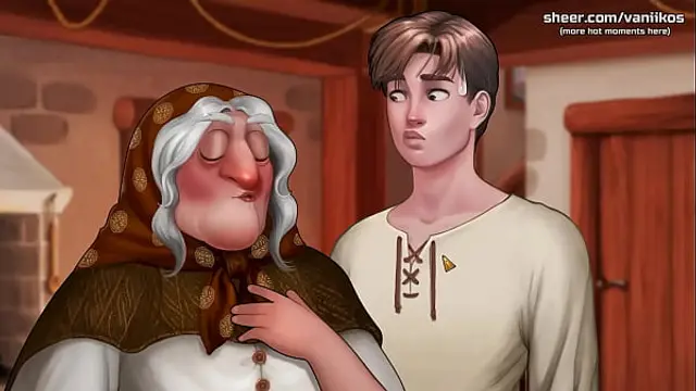 Handsome Boy&comma; Give Old Granny A Kiss And Fuck Her Hard &vert; What a Legend&excl; &vert; Part &num;9