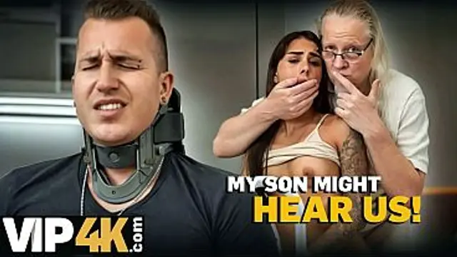 DADDY4K&period; Fuck me until he catches us&excl;