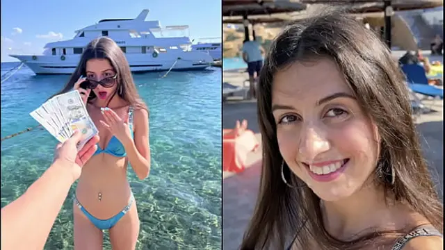 Public pickup - Sex for money with a beautiful lady&comma; agreed to walk with sperm on her face - Cumwalk