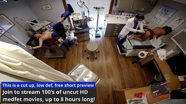 Asian Step Sisters Get 1st Gyno Exam Together While Their Friend Ami Rogue Watchs&excl; Asia Perez &amp; Little Mina in "Which Step Sister Goes 1st" &commat;GirlsGoneGyno Reup