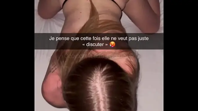 French Cheat Snap - Petite blonde cheats on her boyfriend with his best friend&excl;&excl;