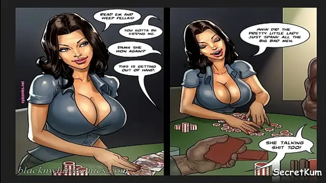 The Poker Game season 2 Ep&period;1 - Husband's friends played strip Poker with his wife after he fell &vert;&vert; Cheating Wife Interracial Gangbang