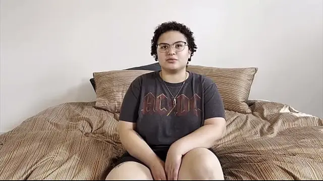 Casting Curvy&colon; Busty Shy Newbie with AMAZING CURVES Gets Cast In First Porn