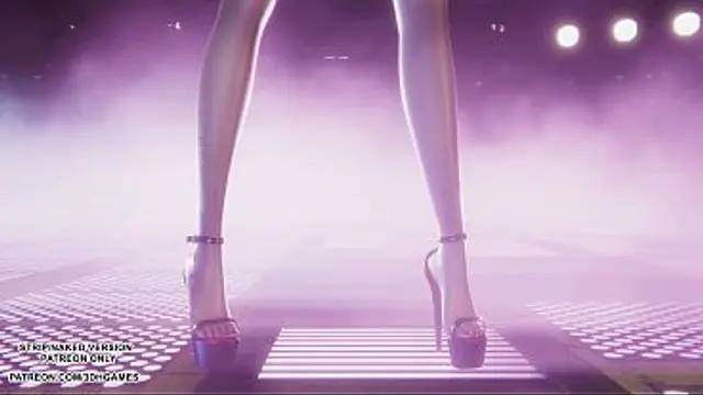 &lbrack;MMD&rsqb; T-ara - Day By Day Ahri Sexy Kpop Dance League of Legends Hentai Uncensored 4K 60FPS