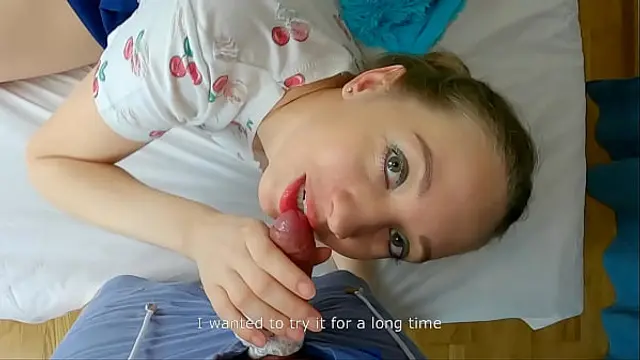 Stepsister catches her stepbrother masturbating with her panties and helps him and herself cum&excl; Active by Nata Sweet