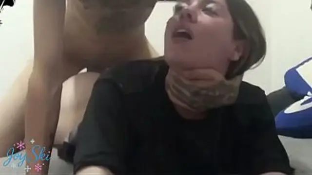 CROSS-EYED GIRL DURING ANAL FUCK