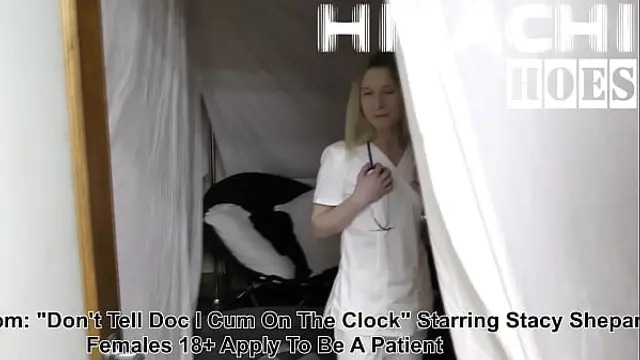 SFW NonNude BTS From Stacy Shepard's Dont Tell Doc I Cum on The Clock&comma; Set-up and Bloopers&comma;Watch Film At HitachiHoes Reup
