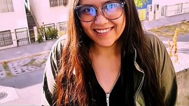 UNINHIBITED YOUNG WOMAN shows herself in PUBLIC and ENDS UP GIVING ME HER WET PANTIES