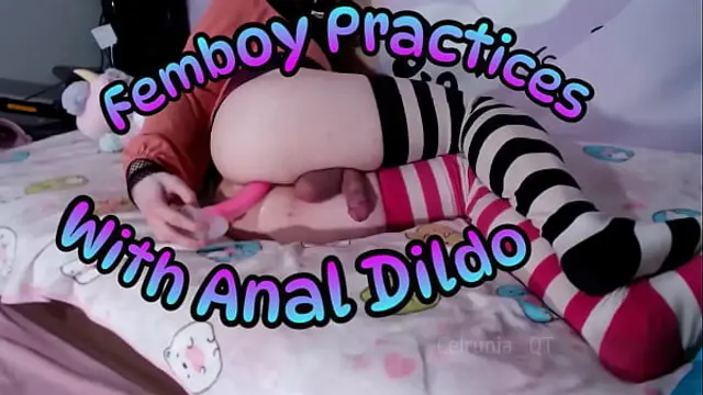 Femboy Practices With Anal Dildo&excl; &lpar;Teaser&rpar;