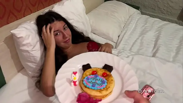 Birthday Sex - I  gave her my hard cock and fucked rough&excl;
