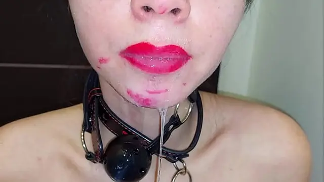 I fuck an obedient bitch in my mouth and fill her dirty mouth with sperm &lpar;Squirt Orgasm 69&rpar;