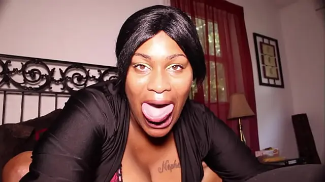 Thick lightskin milf made a spitty mess all over Don Whoe 's dick Super Hot Films