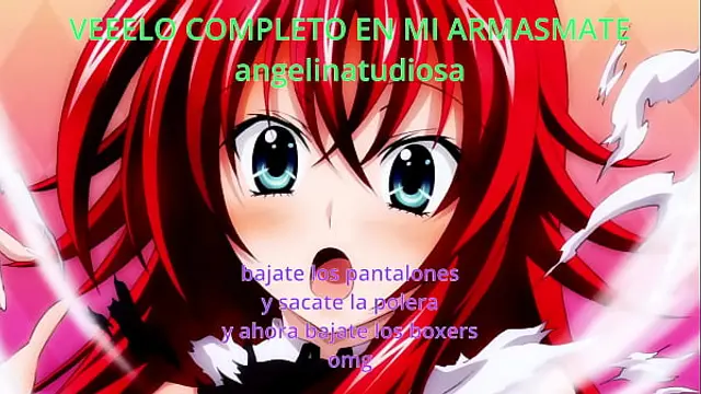 joi your study partner gives you a handjob&comma; instructions to masturbate anime hentai TRAILER RIAS GREMORY