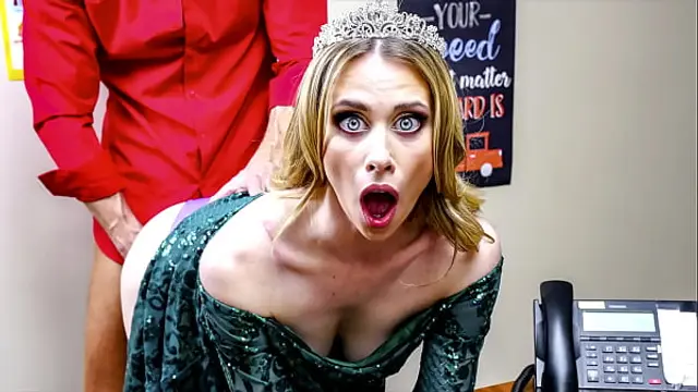 Anya Olsen does what any good milfy stepmom would and lets the principal Ryan Mclane fuck her&excl;